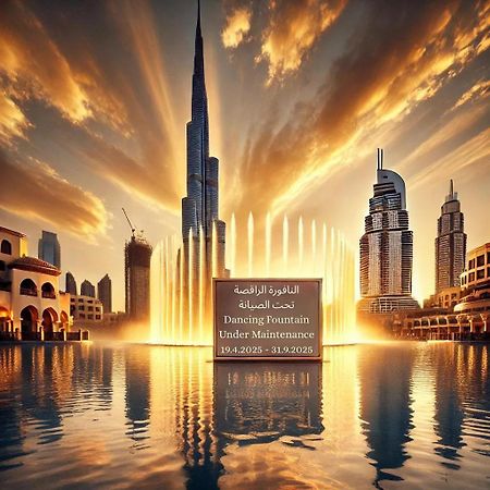 Elite Royal Apartment - Full Burj Khalifa & Fountain View - Brilliant - 2 Bedrooms & 1 Open Bedroom Without Partition ดูไบ ภายนอก รูปภาพ
