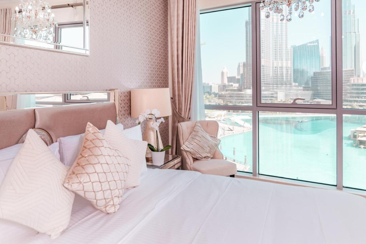Elite Royal Apartment - Full Burj Khalifa & Fountain View - Brilliant - 2 Bedrooms & 1 Open Bedroom Without Partition ดูไบ ภายนอก รูปภาพ