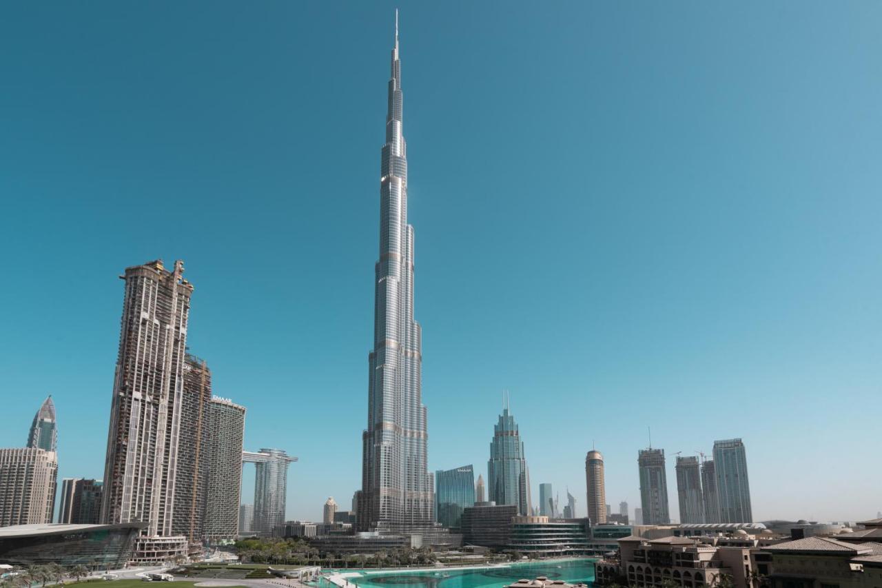 Elite Royal Apartment - Full Burj Khalifa & Fountain View - Brilliant - 2 Bedrooms & 1 Open Bedroom Without Partition ดูไบ ภายนอก รูปภาพ