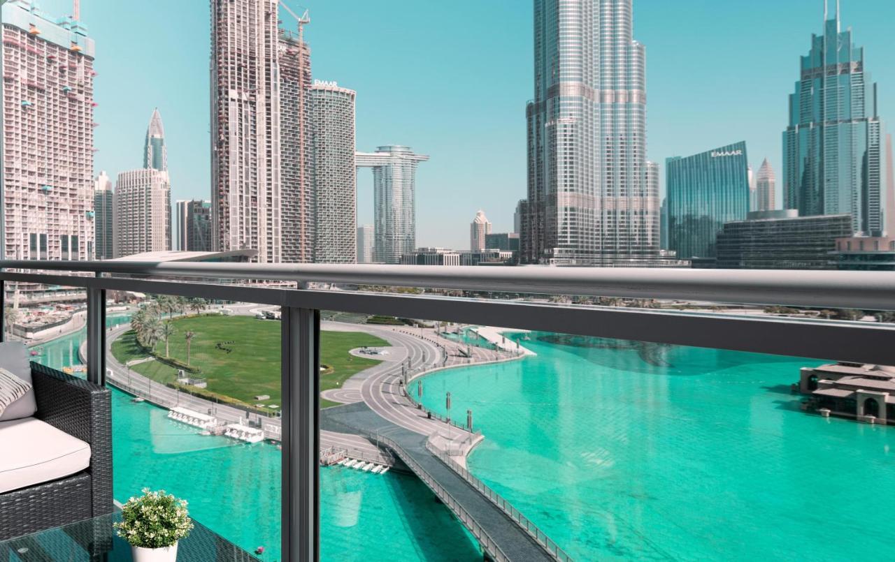 Elite Royal Apartment - Full Burj Khalifa & Fountain View - Brilliant - 2 Bedrooms & 1 Open Bedroom Without Partition ดูไบ ภายนอก รูปภาพ