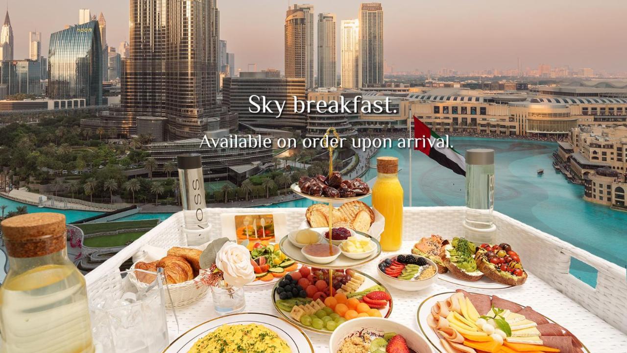 Elite Royal Apartment - Full Burj Khalifa & Fountain View - Brilliant - 2 Bedrooms & 1 Open Bedroom Without Partition ดูไบ ภายนอก รูปภาพ